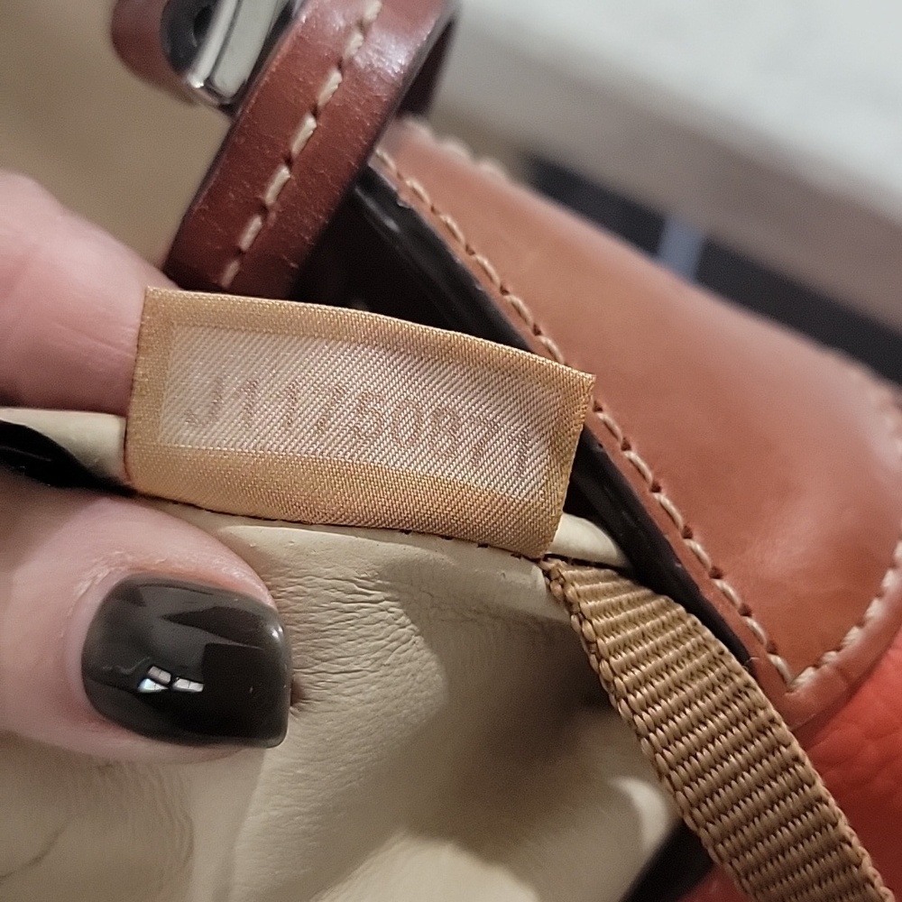 Dooney & Bourke Cambridge Hobo In Persimmon~Pebbled Leather - Picture 3 of 16